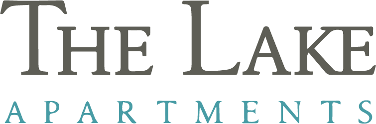 the lake apartments logo grey
